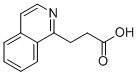 3-(ISOQUINOLIN-1-YL)PROPANOIC ACID Struktur