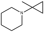 Piperidine, 1-(1-methylcyclopropyl)- (9CI) Struktur