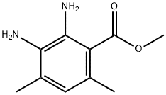 Benzoic acid, 2,3-diamino-4,6-dimethyl-, methyl ester (9CI) Struktur