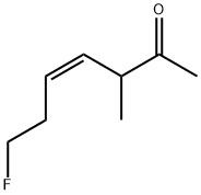 4-Hepten-2-one, 7-fluoro-3-methyl-, (4Z)- (9CI) Struktur