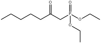 2-Oxoheptylphosphonic acid diethyl ester Struktur