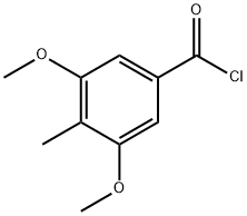 3,5-diMethoxy-4-Methyl-Benzoyl chloride Struktur