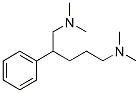 N,N,N',N'-Tetramethyl-2-phenyl-1,5-pentanediamine Struktur