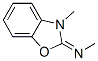 N-[3-Methylbenzoxazol-2(3H)-ylidene]methanamine Struktur