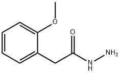 2-METHOXY-BENZENEACETIC ACID HYDRAZIDE Struktur