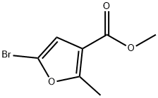 METHYL 5-BROMO-2-METHYLFURAN-3-CARBOXYLATE Struktur