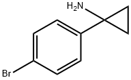 1-(4-BROMO-PHENYL)-CYCLOPROPYLAMINE Struktur