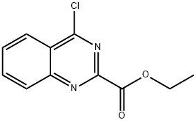 ETHYL 4-CHLORO-2-QUINAZOLINECARBOXYLATE Struktur