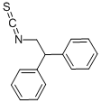 2,2-DIPHENYLETHYL ISOTHIOCYANATE Struktur