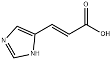 (2E)-3-(1H-Imidazole-4-yl)propenoic acid Struktur