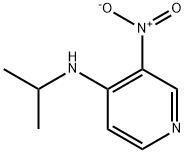 3-nitro-N-(propan-2-yl)pyridin-4-amine Struktur