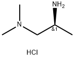 (S)-N1,N1-Dimethyl-1,2-propanediamine hydrochloride Struktur