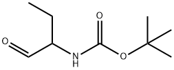 Carbamic acid, (1-formylpropyl)-, 1,1-dimethylethyl ester (9CI) Struktur