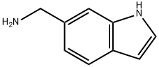 1H-INDOLE-6-METHANAMINE Struktur