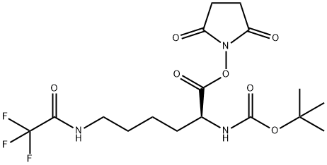 BOC-LYS(TFA)-OSU Structure