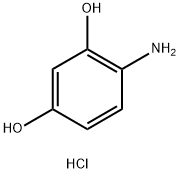 4-アミノレゾルシノール塩酸塩 化學(xué)構(gòu)造式