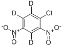 1-CHLORO-2,4-DINITROBENZENE-3,5,6-D3 Struktur