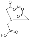 hydrogen [N,N-bis(carboxymethyl)glycinato(3-)-N,O,O',O'']nickelate(1-) Struktur