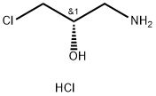 (S)-1-Amino-3-chloro-2-propanol hydrochloride Struktur