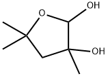 2,3-Furandiol, tetrahydro-3,5,5-trimethyl- (9CI) Struktur