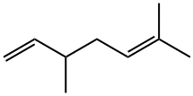 3,6-Dimethyl-1,5-heptadiene Struktur