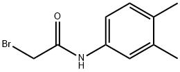 2-BROMO-N-(3,4-DIMETHYL-PHENYL)-ACETAMIDE Struktur