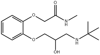 Cetamolol Struktur