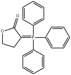 3-(Triphenylphosphoranylidene)tetrahydrofuran-2-one Struktur