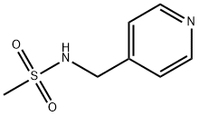 N-(Pyridin-4-Ylmethyl)Methanesulfonamide Struktur