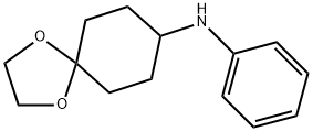 1-(1,4-DIOXA-SPIRO[4.5]DEC-8-YL)-4-PHENYL-PIPERAZINE Struktur