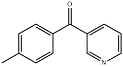 4-METHYLPHENYL 3-PYRIDYL KETONE) Struktur