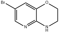 7-Bromo-3,4-dihydro-2H-pyrido[3,2-b][1,4]oxazine Struktur