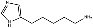 4-(5-AMINOPENTYL)IMIDAZOLE DIHYDROBROMIDE Struktur