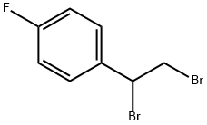 1-(P-FLUOROPHENYL)-1,2-DIBROMOETHANE Struktur