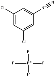 3,5-DICHLOROPHENYLDIAZONIUM TETRAFLUOROBORATE Structure