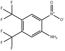 2-Nitro-4,5-bis(trifluoromethyl)benzenamine Struktur