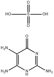 2,4,5-三氨基-6-羥基嘧啶硫酸鹽 結(jié)構(gòu)式