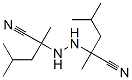 2,2'-Hydrazobis(2,4-dimethylvaleronitrile) Struktur