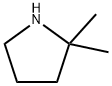 2,2-Dimethylpyrrolidine Struktur