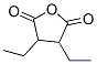 3,4-diethyloxolane-2,5-dione Struktur