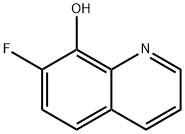 8-Quinolinol,  7-fluoro- Struktur