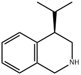 Isoquinoline, 1,2,3,4-tetrahydro-4-(1-methylethyl)-, (4R)- (9CI) Struktur