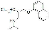 PROPRANOLOL HYDROCHLORIDE Structure