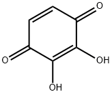 2,3-Dihydroxy-1,4-benzoquinone Struktur