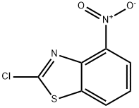 2-CHLORO-4-NITROBENZOTHIAZOLE Struktur