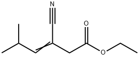 ethyl 3-cyano-5-Methylhex-3-enoate Struktur