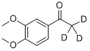 3',4'-DIMETHOXYACETOPHENONE-D3 (METHYL-D3) Struktur