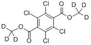 DIMETHYL-D6 TETRACHLOROTEREPHTHALATE Struktur