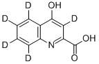 KYNURENIC-3,5,6,7,8-D5 ACID Struktur