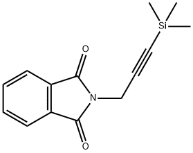 N-[3-(Trimethylsilyl)-2-propynyl]phthalimide Struktur